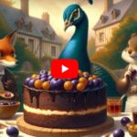 Livre de cuisine avec fable et animaux