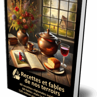 Couverture du livre recettes et fables de nos terroirs