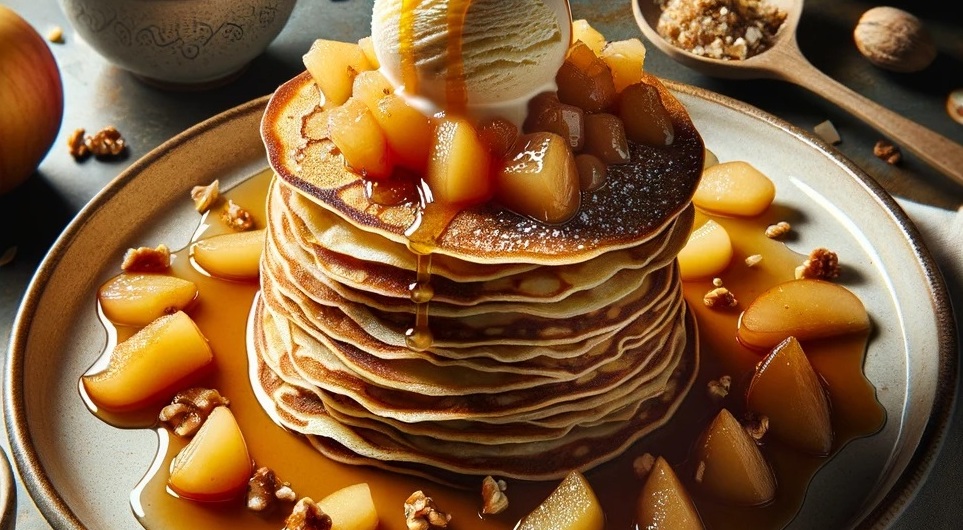 Présentation de crêpes bretonnes