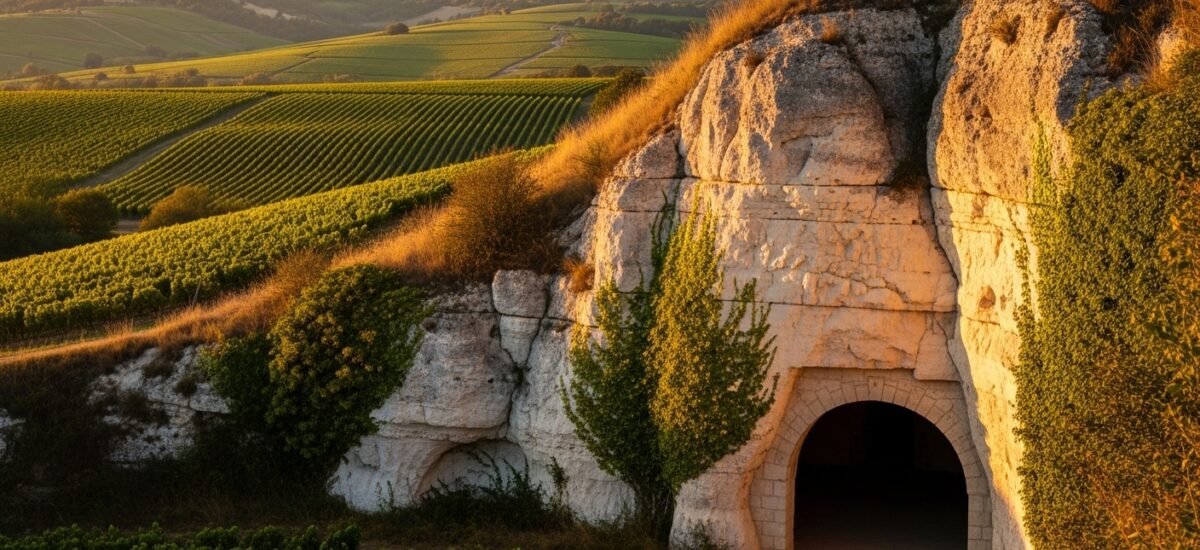 Des caves creusées dans le tuffeau sur 1200 km