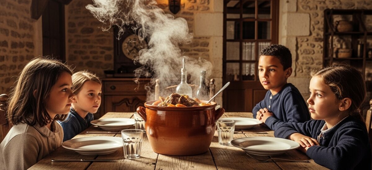les enfants attendent les recettes et les fables des terroirs