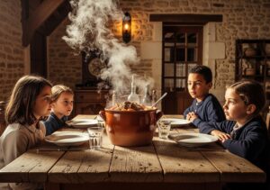 les enfants attendent les recettes et les fables des terroirs