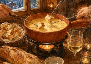fondue suisse conviviale recette
