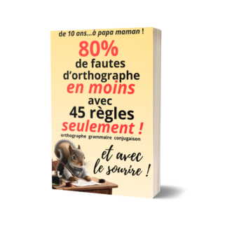 80% de fautes d'orthographe en moins !