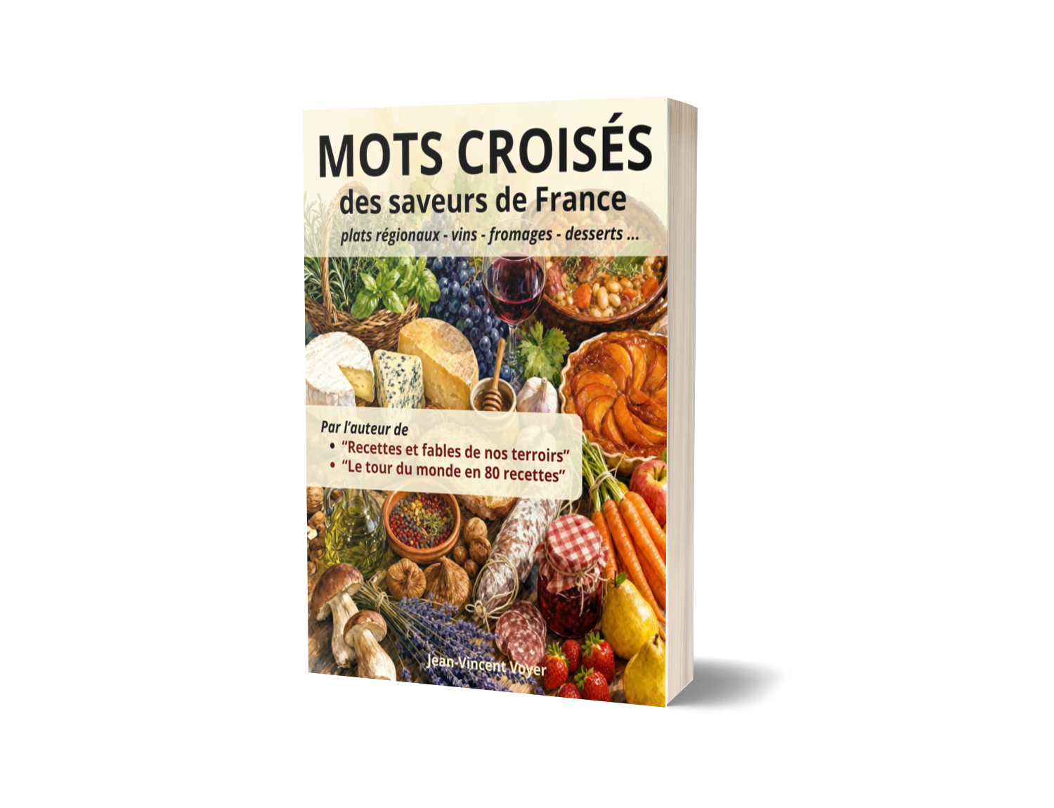 Mots croisés des saveurs de France